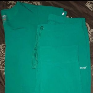 Grey’s anatomy scrub set. XL